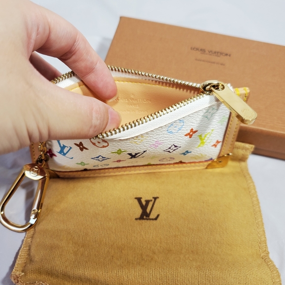 Authentic Louis Vuitton Multicolor key pouch - Picture 12 of 16